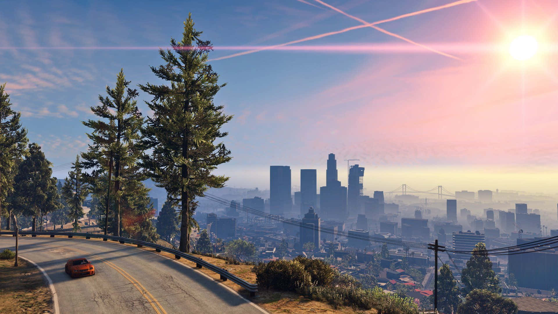 Grand Theft Auto 5 City View Wallpapers