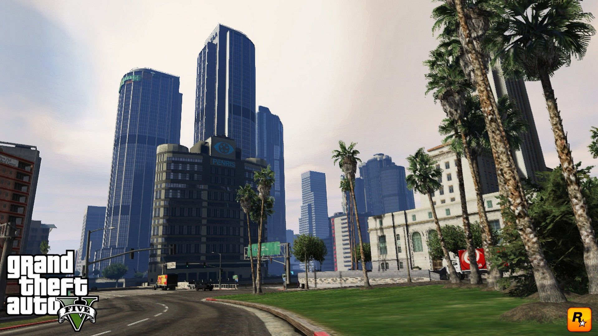 Grand Theft Auto 5 City View Wallpapers