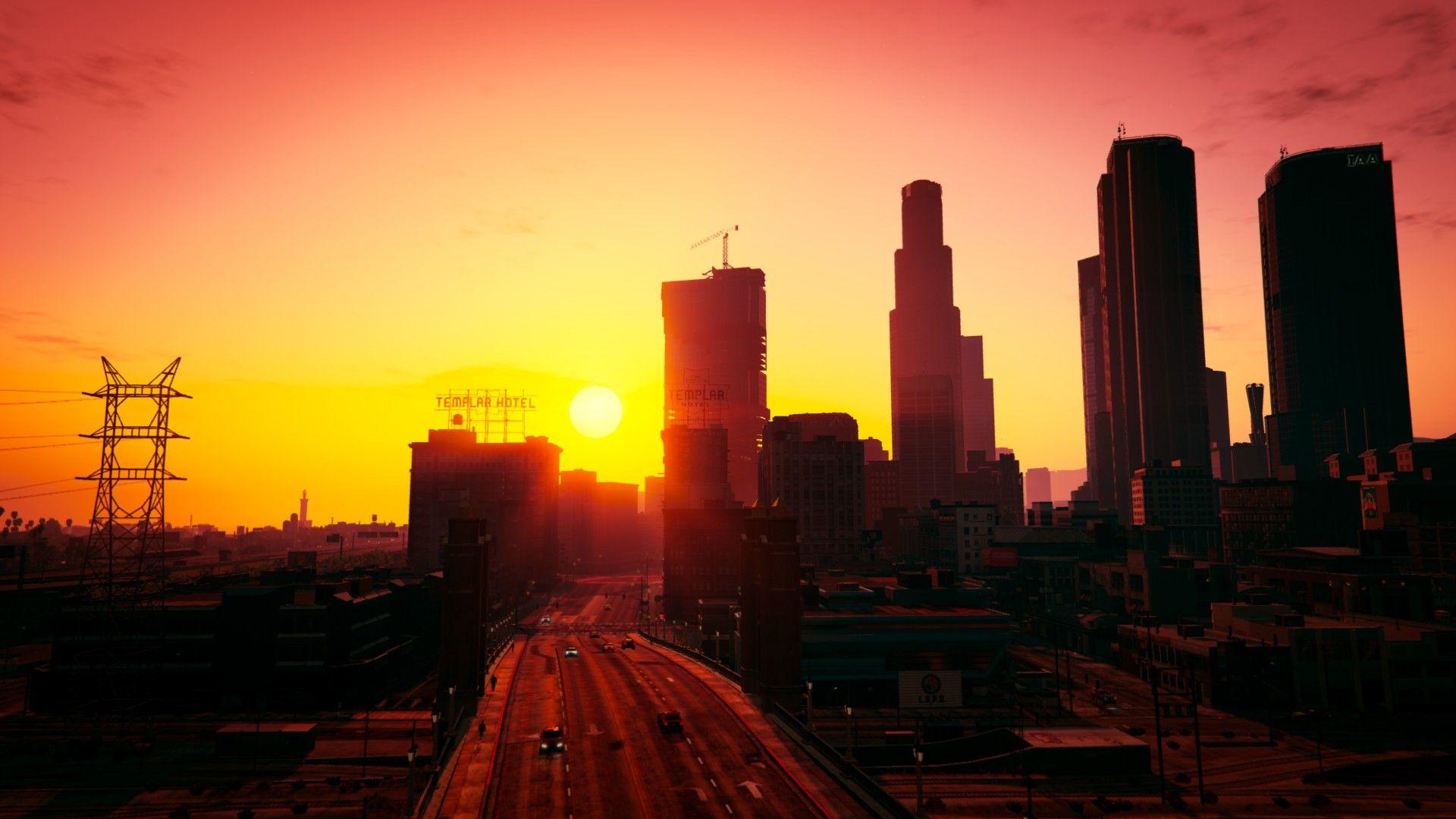 Grand Theft Auto 5 City View Wallpapers