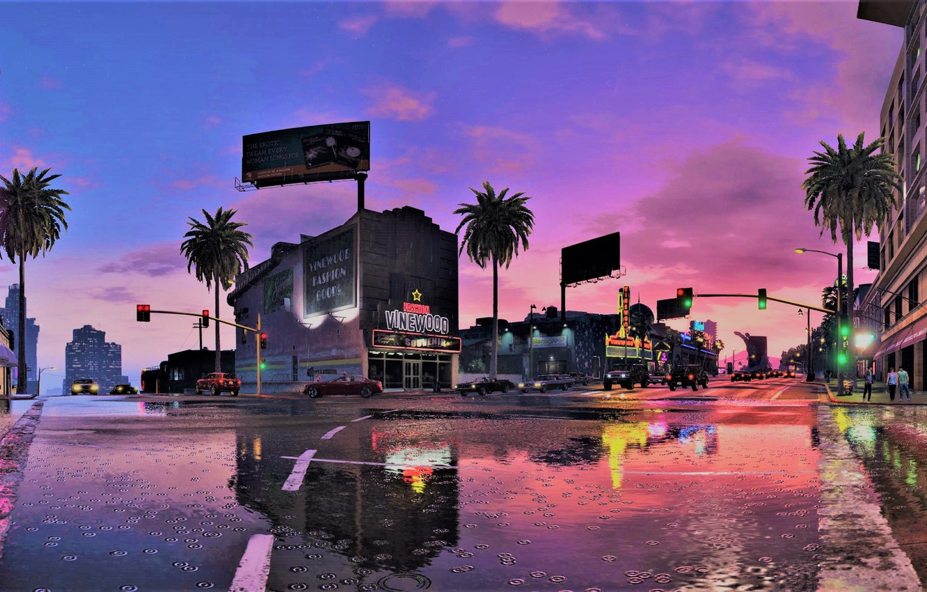 Grand Theft Auto 5 City View Wallpapers