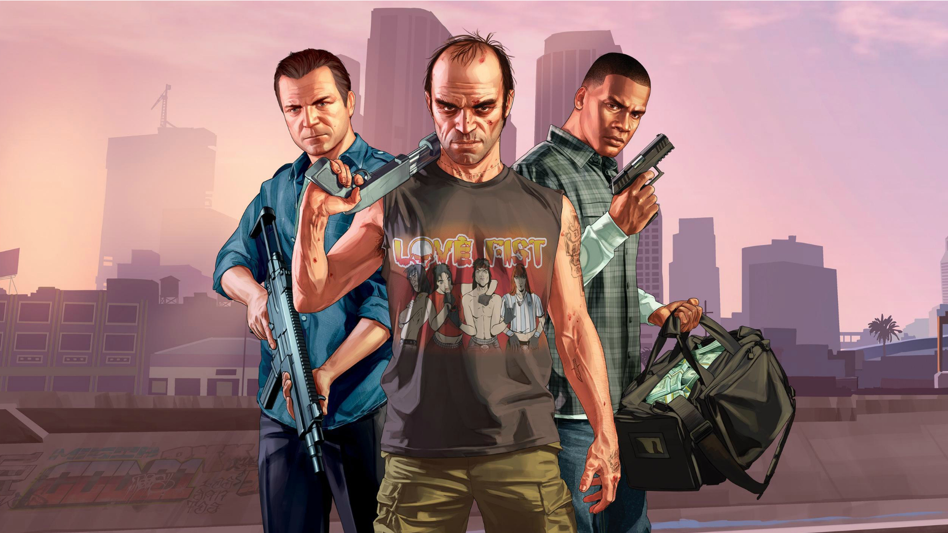 Grand Theft Auto 5 City View Wallpapers