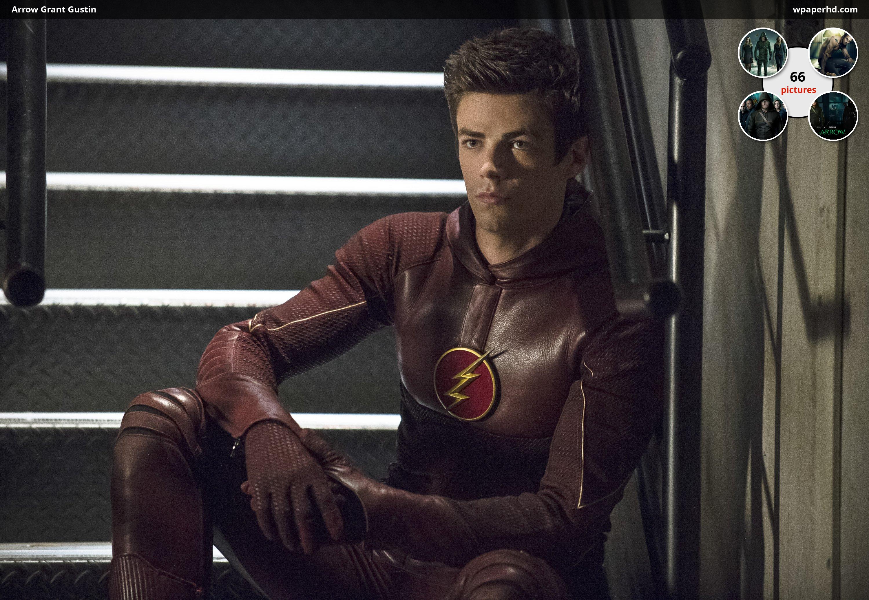 Grant Gustin As Flash Wallpapers