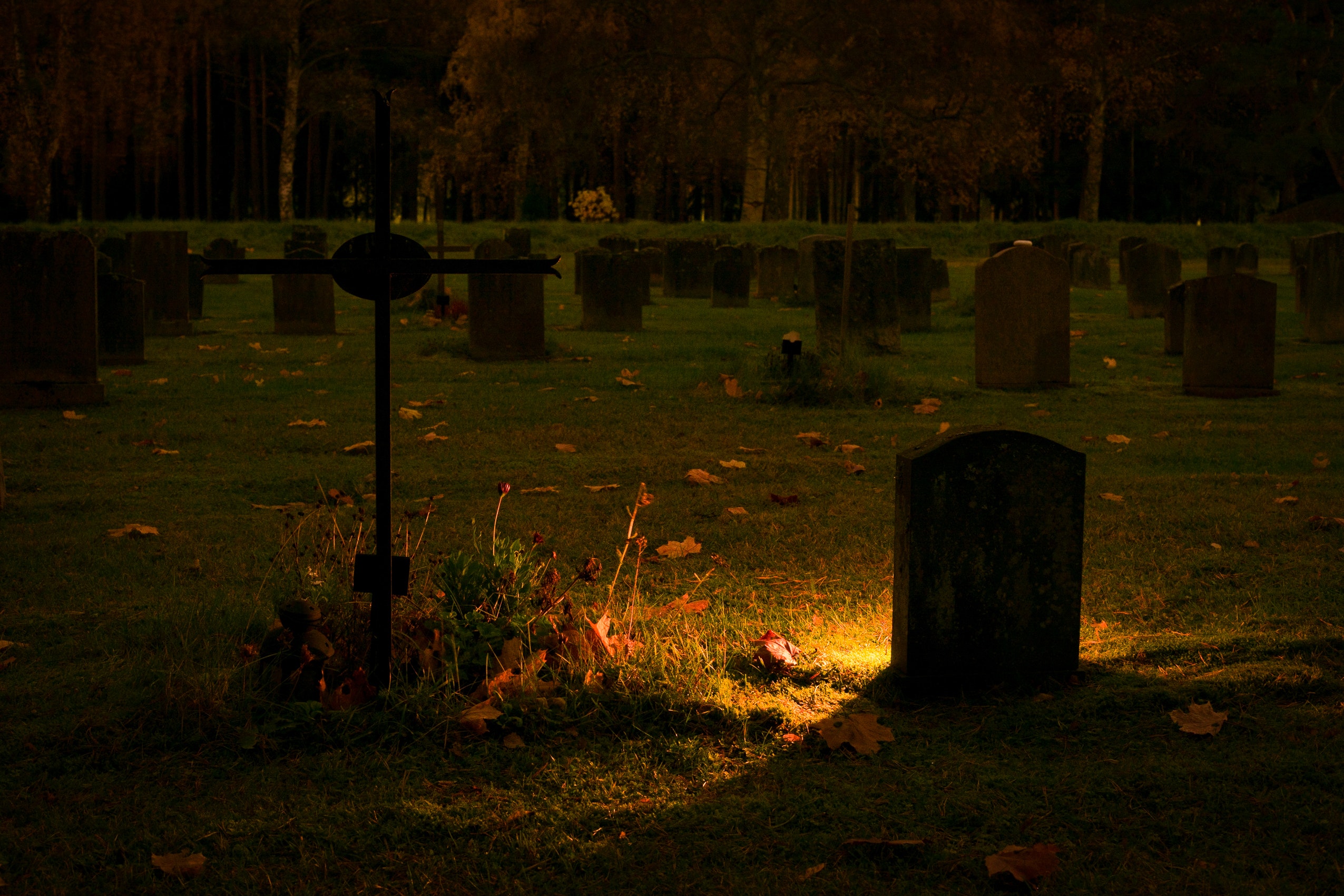 Graveyard Background