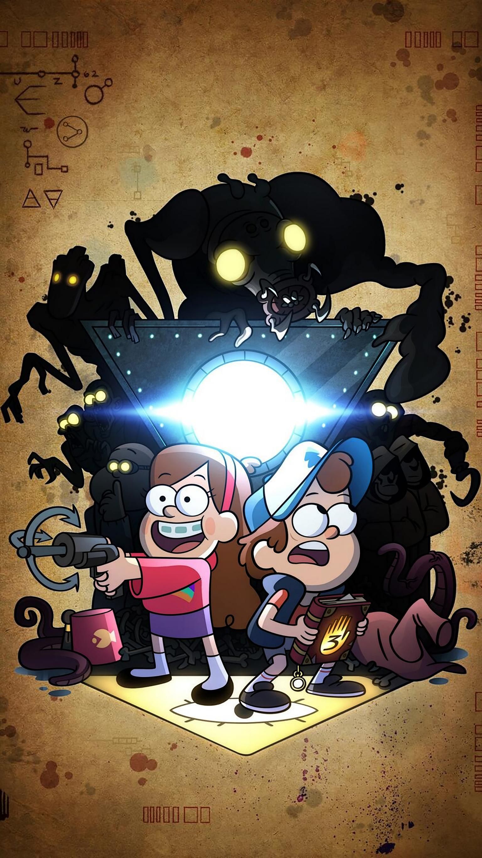 Gravity Falls Phone Wallpapers