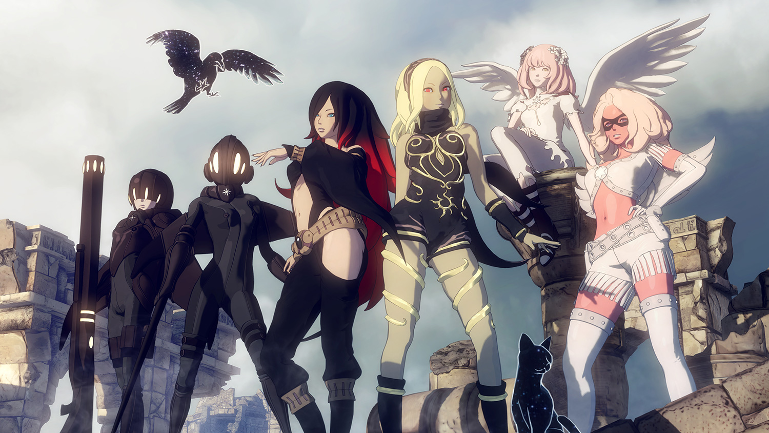 Gravity Rush Game Digital Wallpapers