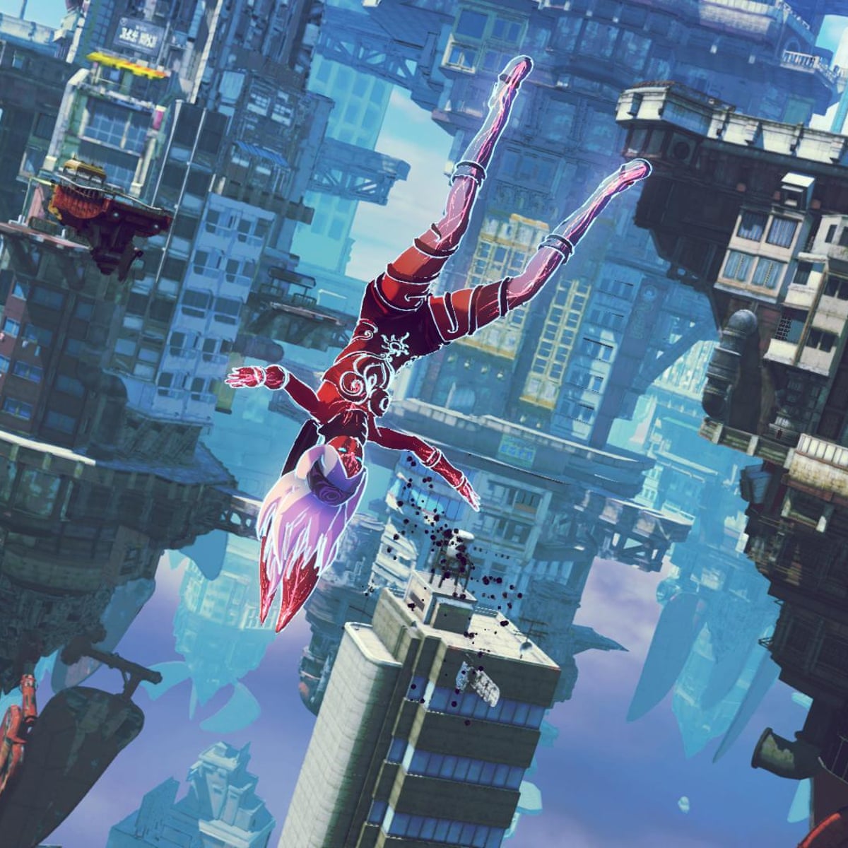 Gravity Rush Game Digital Wallpapers