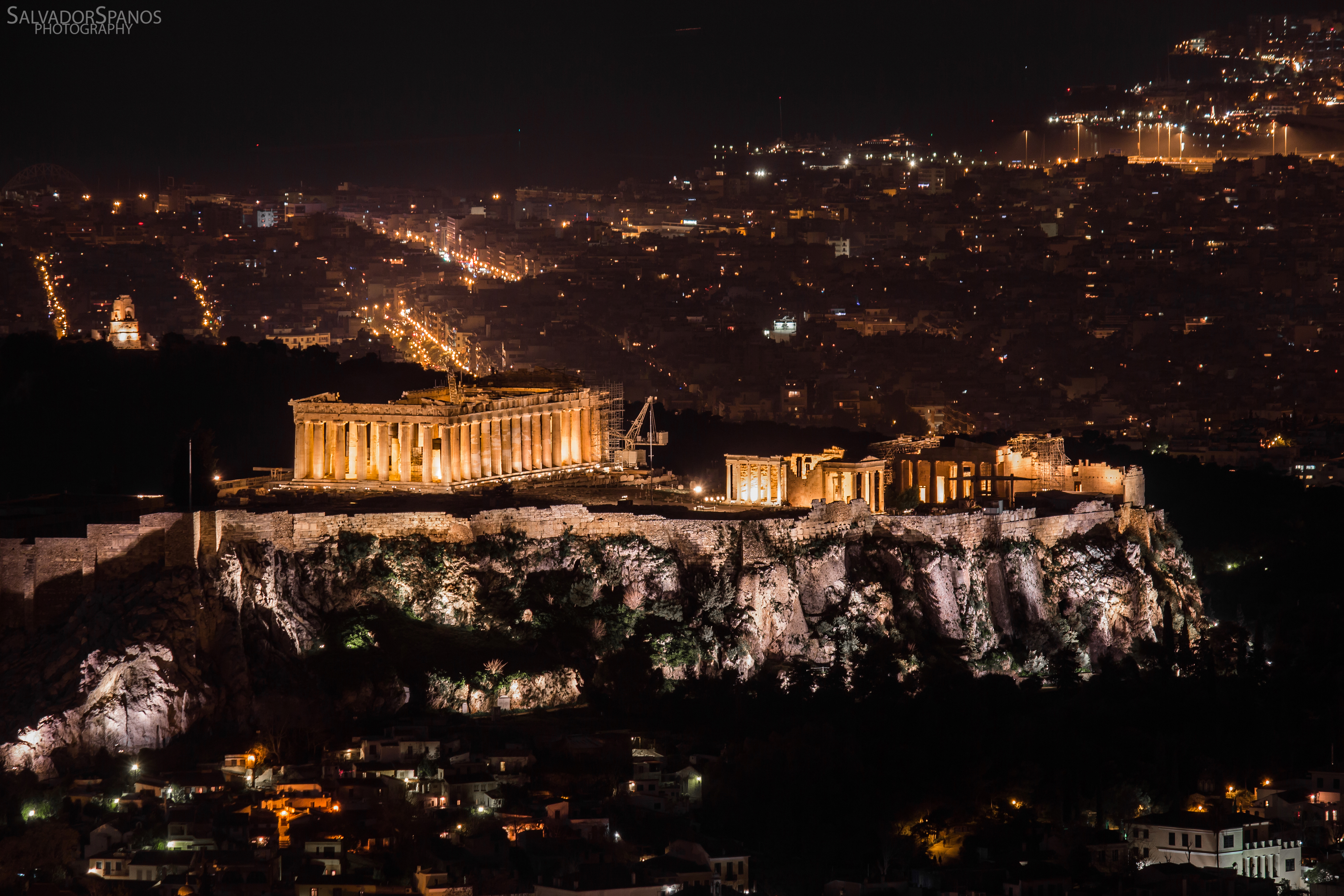 Greece Night Wallpapers