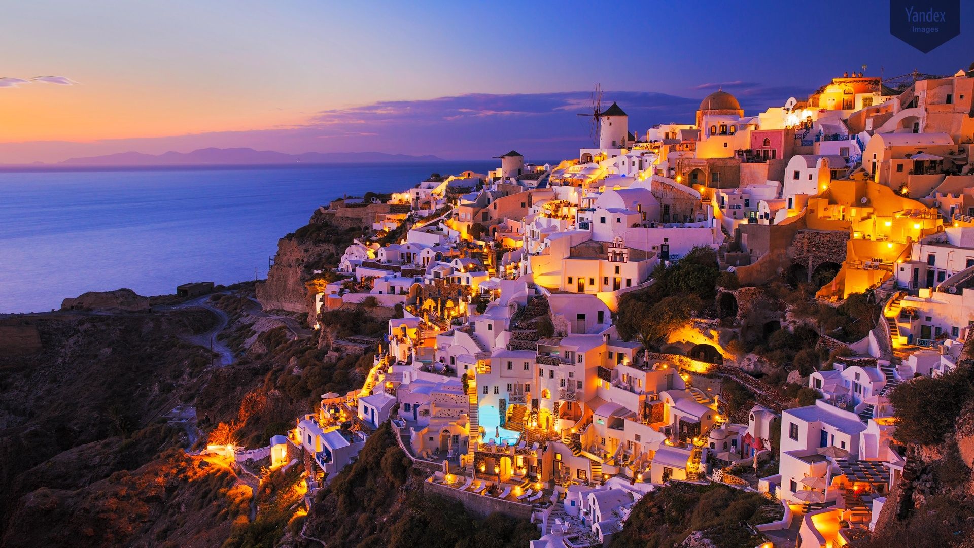 Greece Night Wallpapers