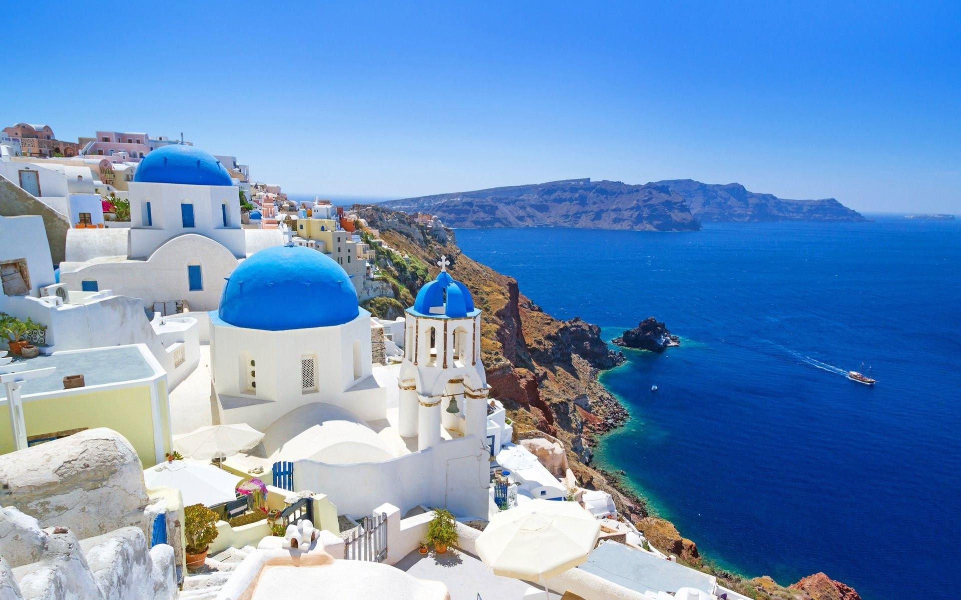 Greek Island Wallpapers