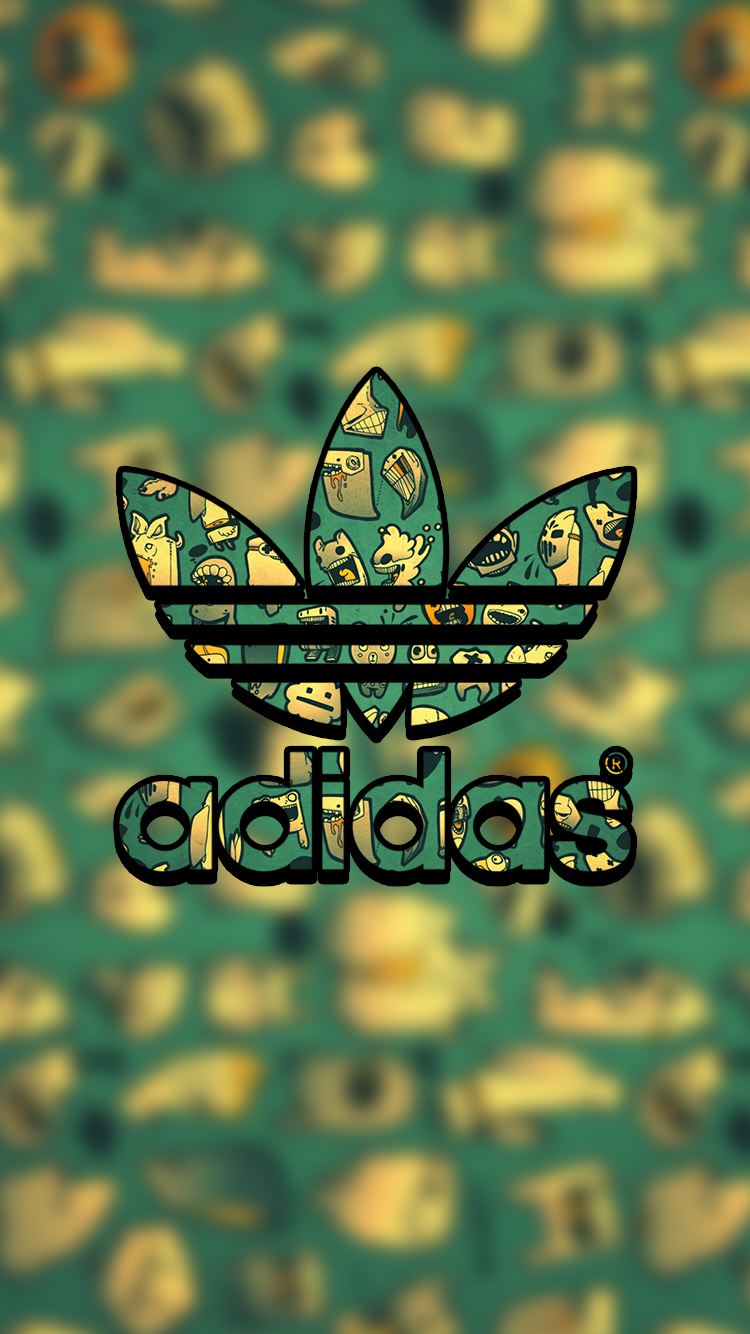 Green Adidas Logo Wallpapers