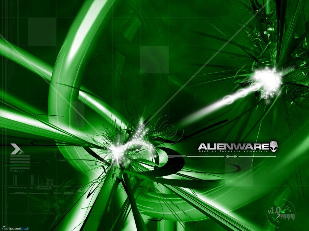 Green Alienware Wallpapers