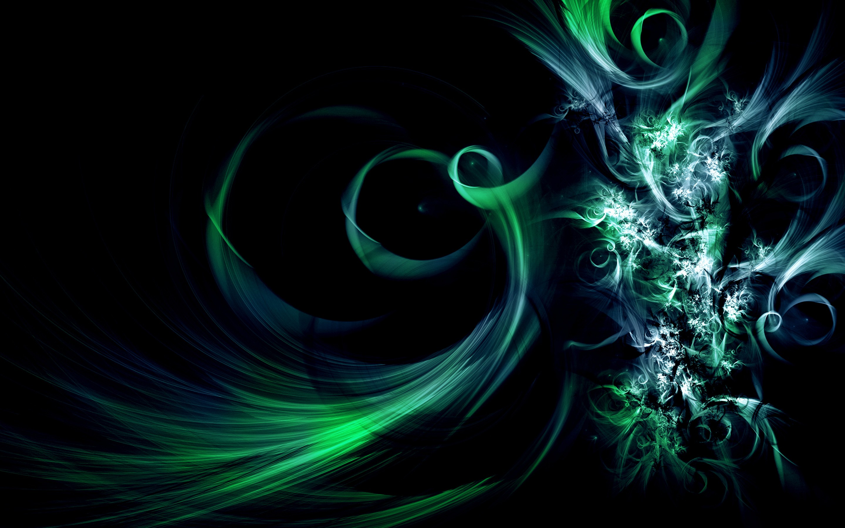 Green And Blue Abstract Wallpapers