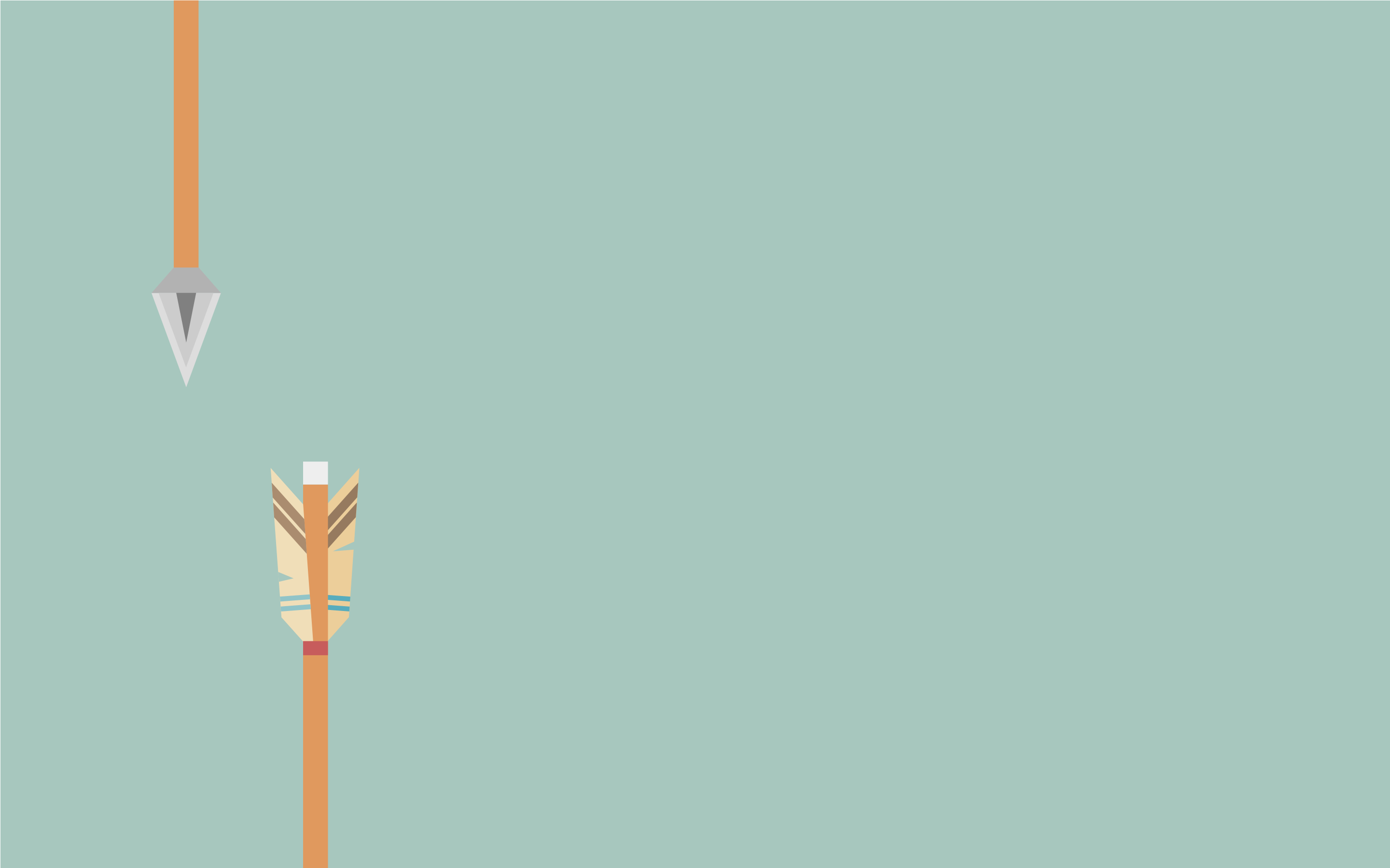 Green Arrow Minimalism Wallpapers