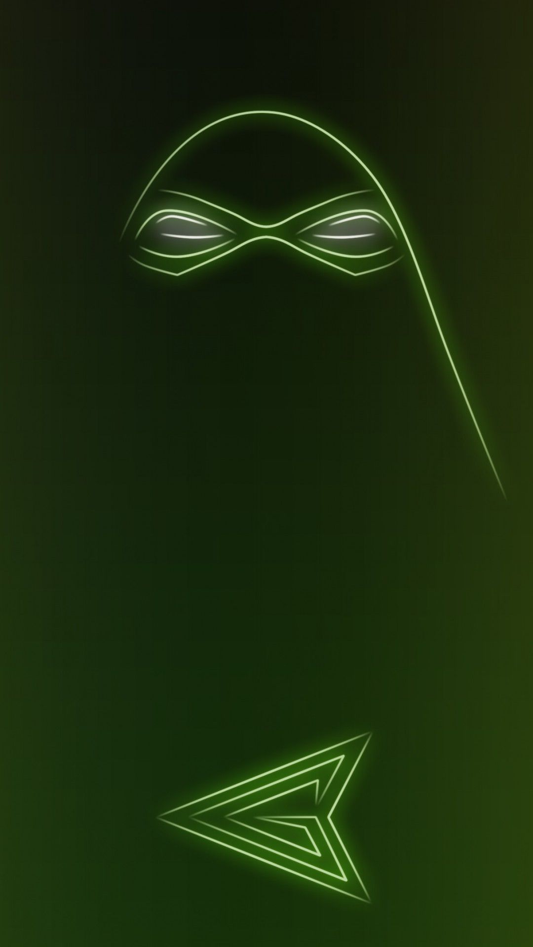 Green Arrow Minimalism Wallpapers