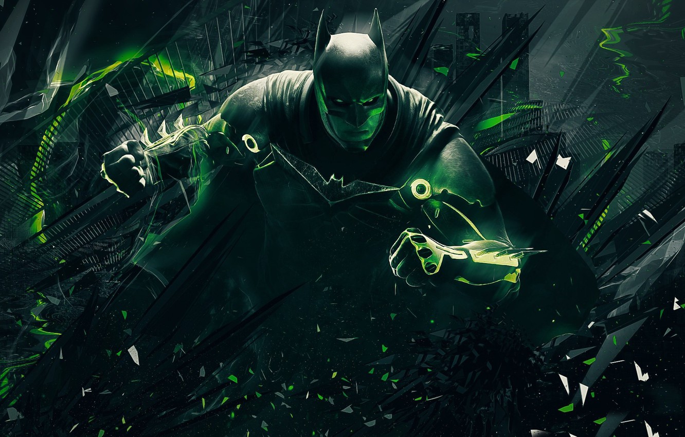 Green Batman Dc Comic Wallpapers