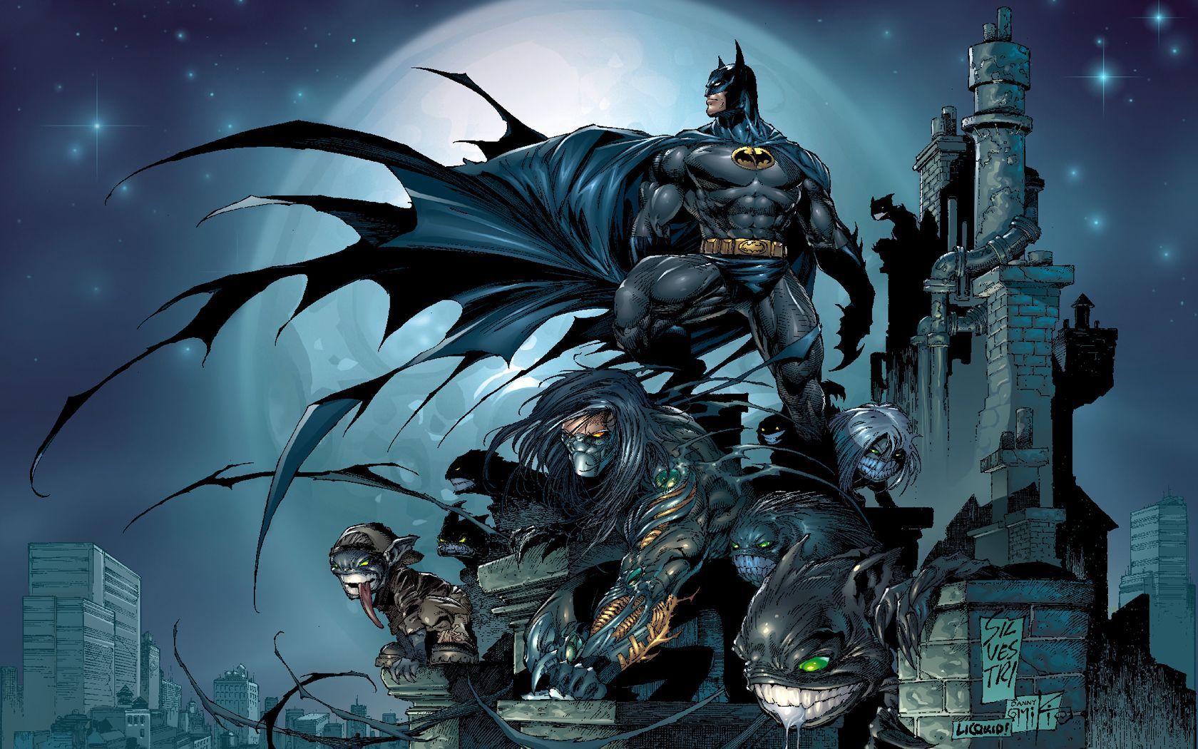Green Batman Dc Comic Wallpapers