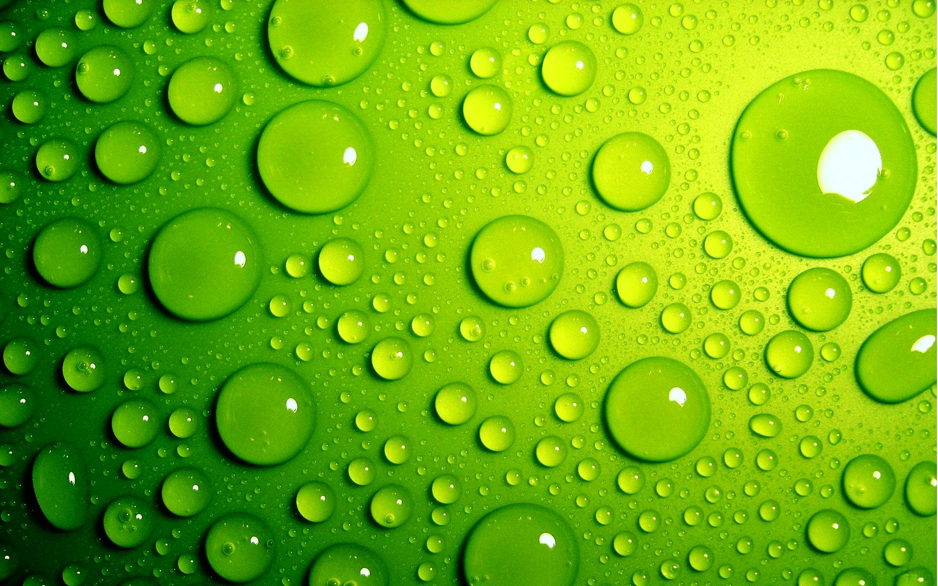 Green Bubbles Wallpapers