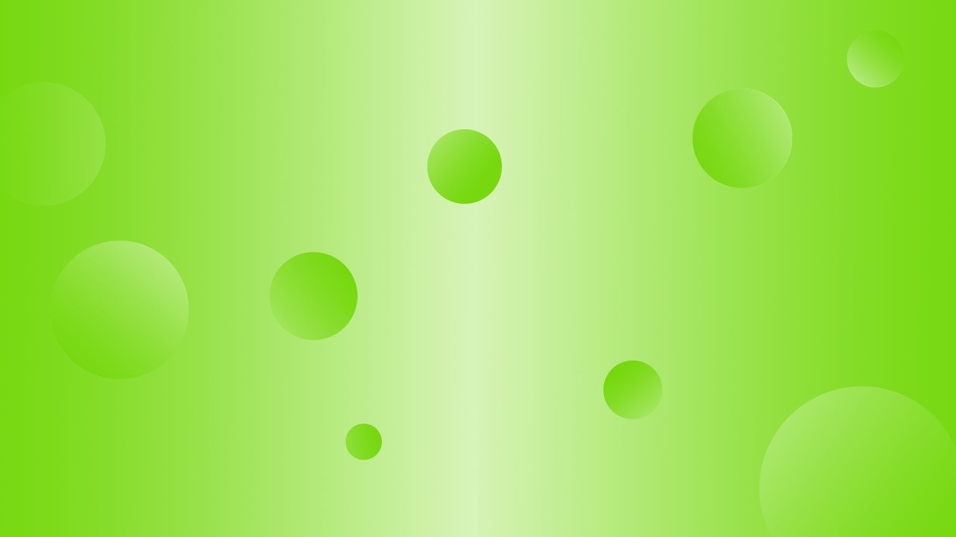 Green Bubbles Wallpapers