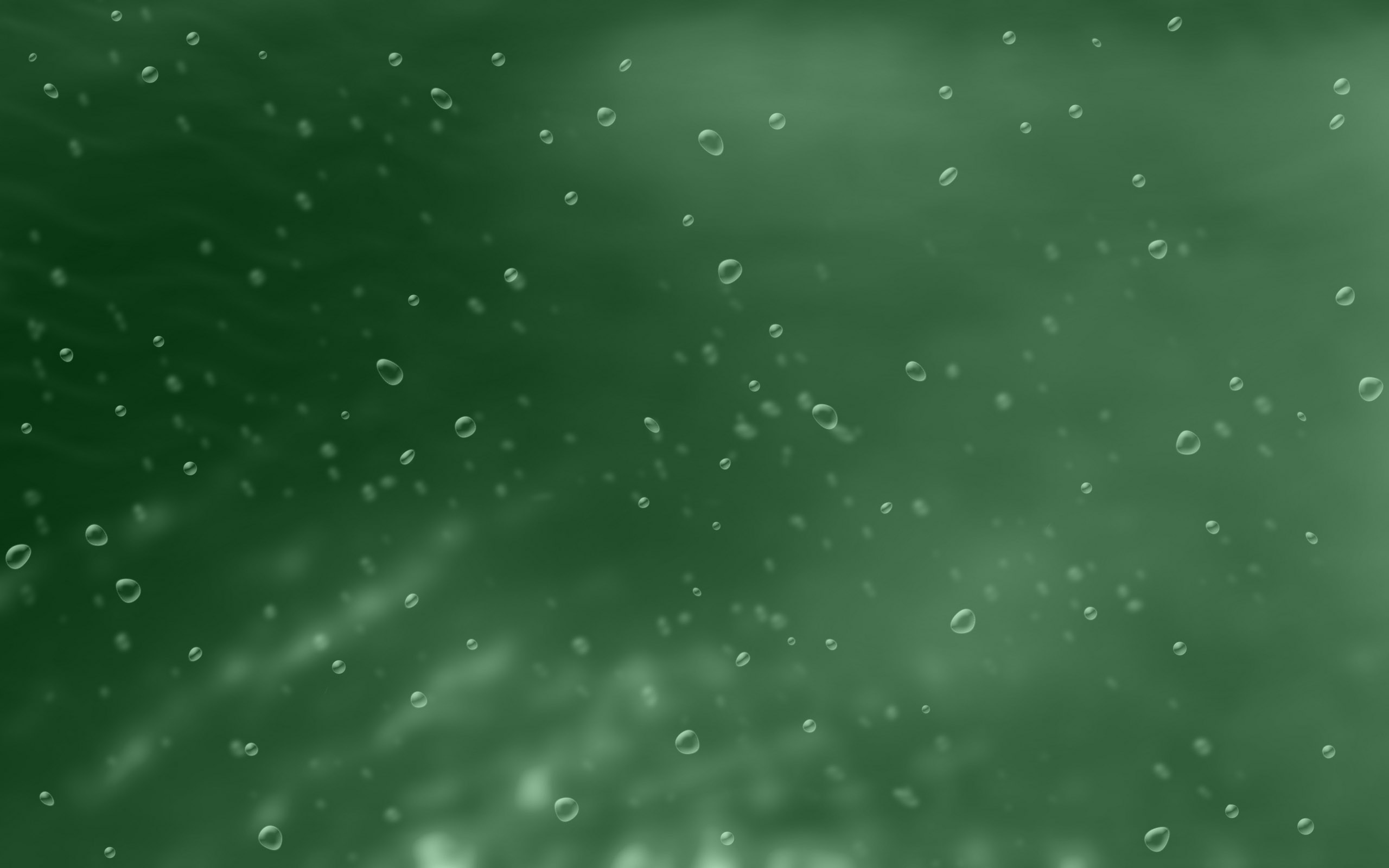 Green Bubbles Wallpapers