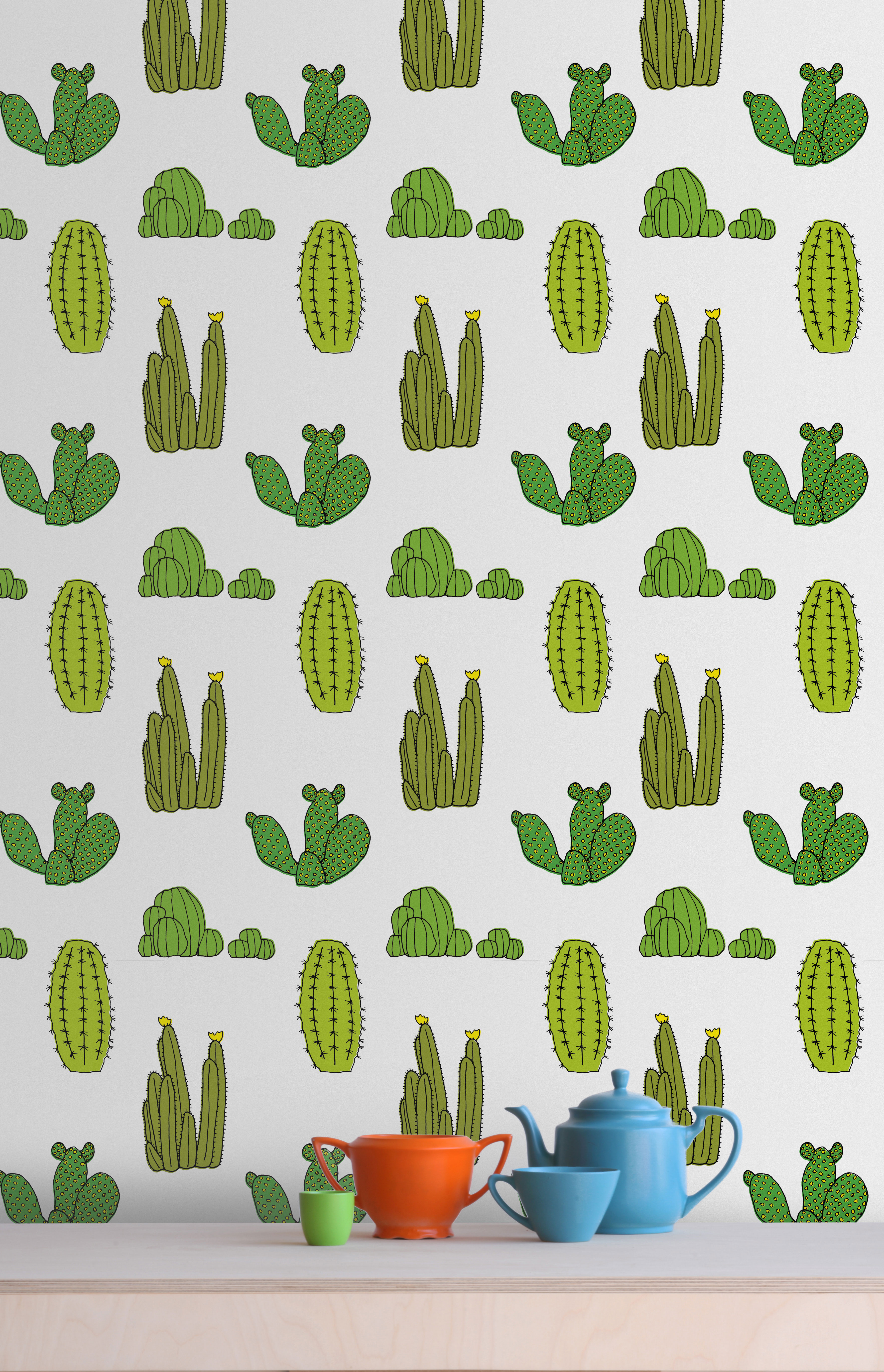 Green Cactus Wallpapers