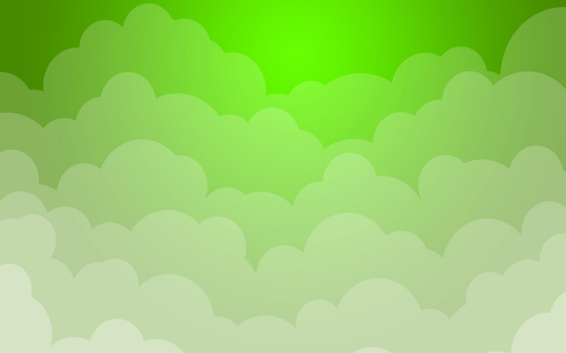 Green Cloud Aesthetic Wallpapers