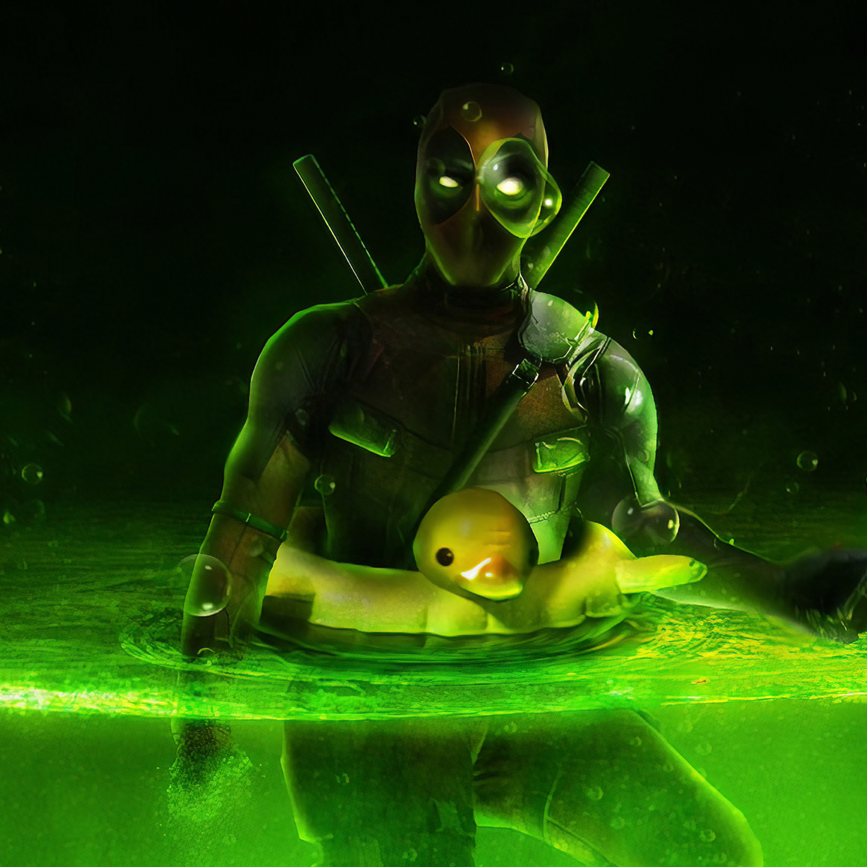 Green Deadpool Wallpapers