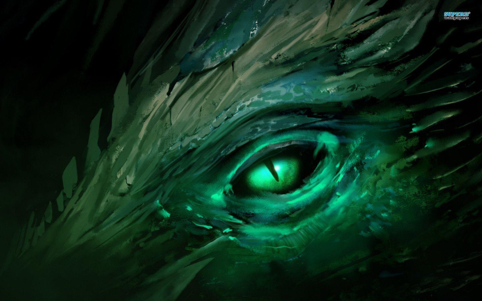 Green Dragon 1920X1080 Wallpapers