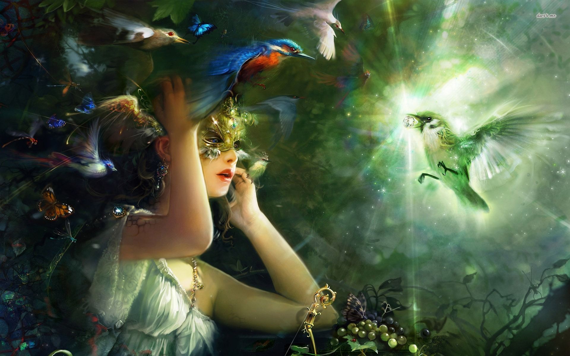Green Faerie Wallpapers