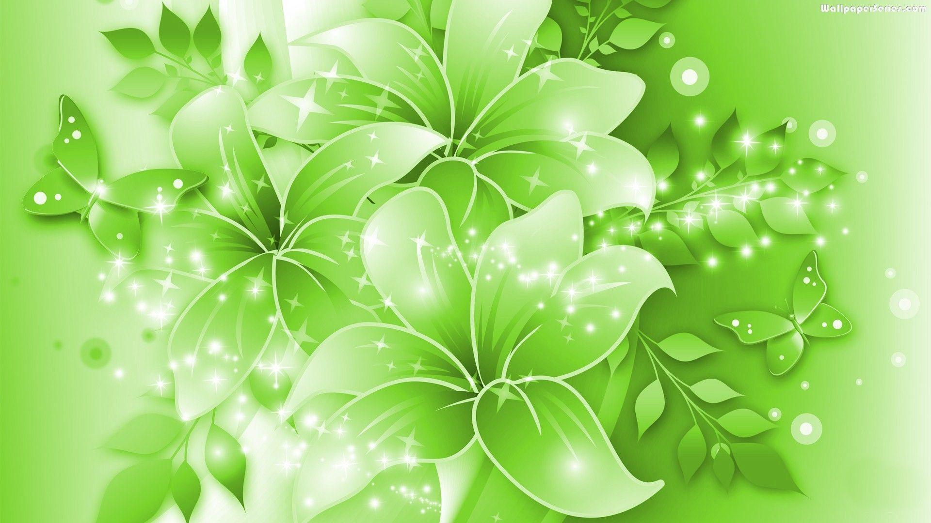 Green Flower Wallpapers