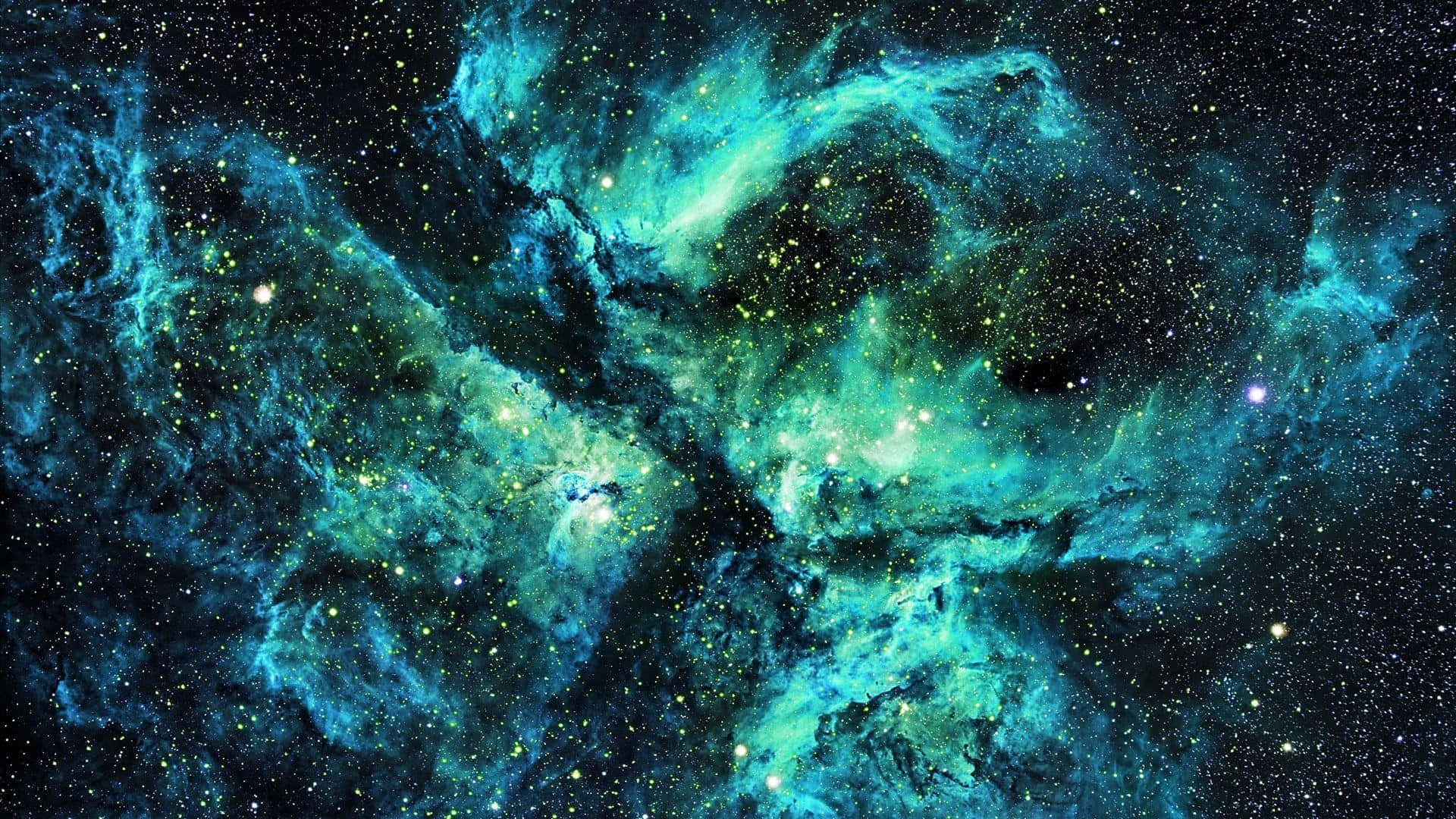 Green Galaxy Wallpapers