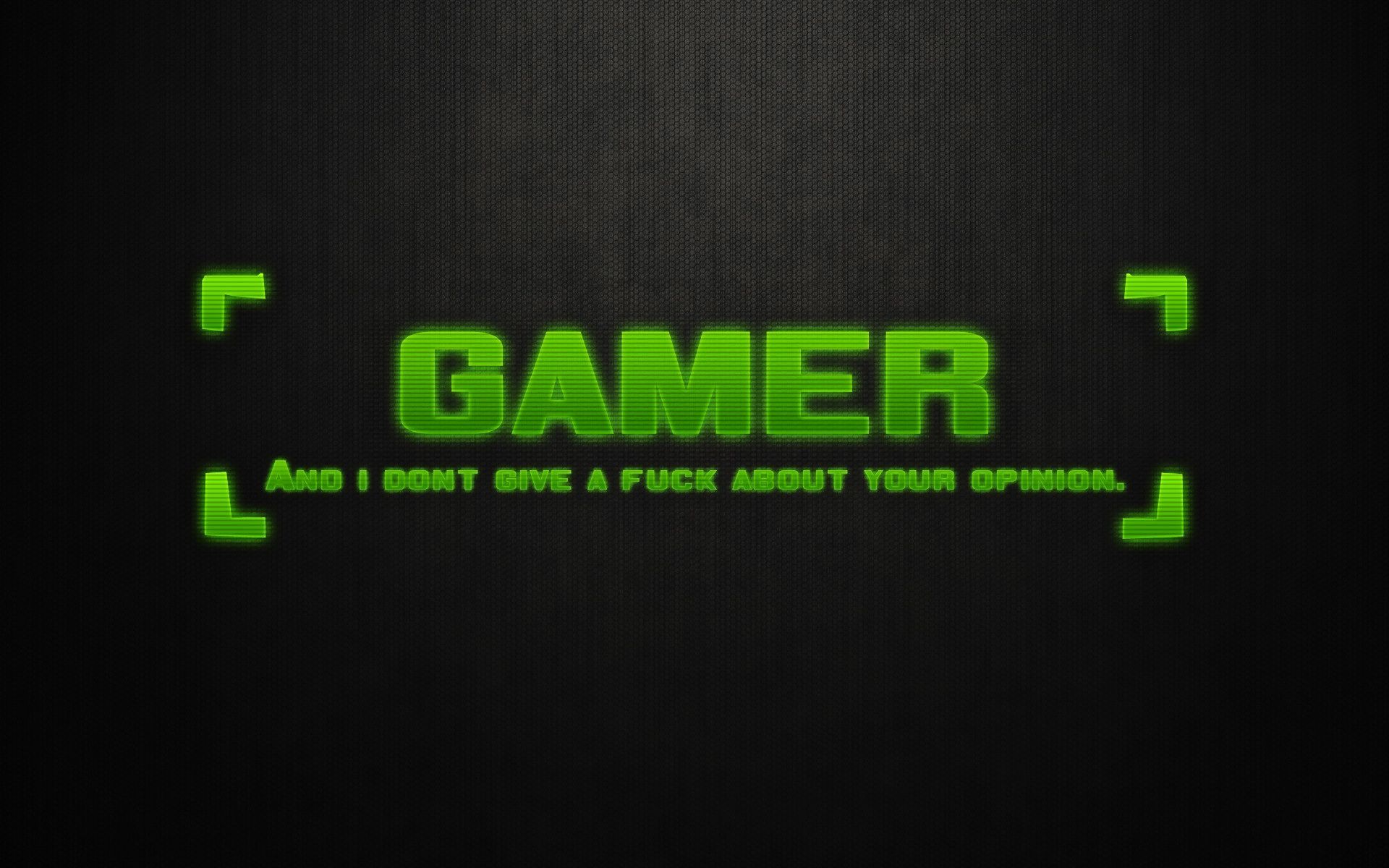 Green Gamers Wallpapers