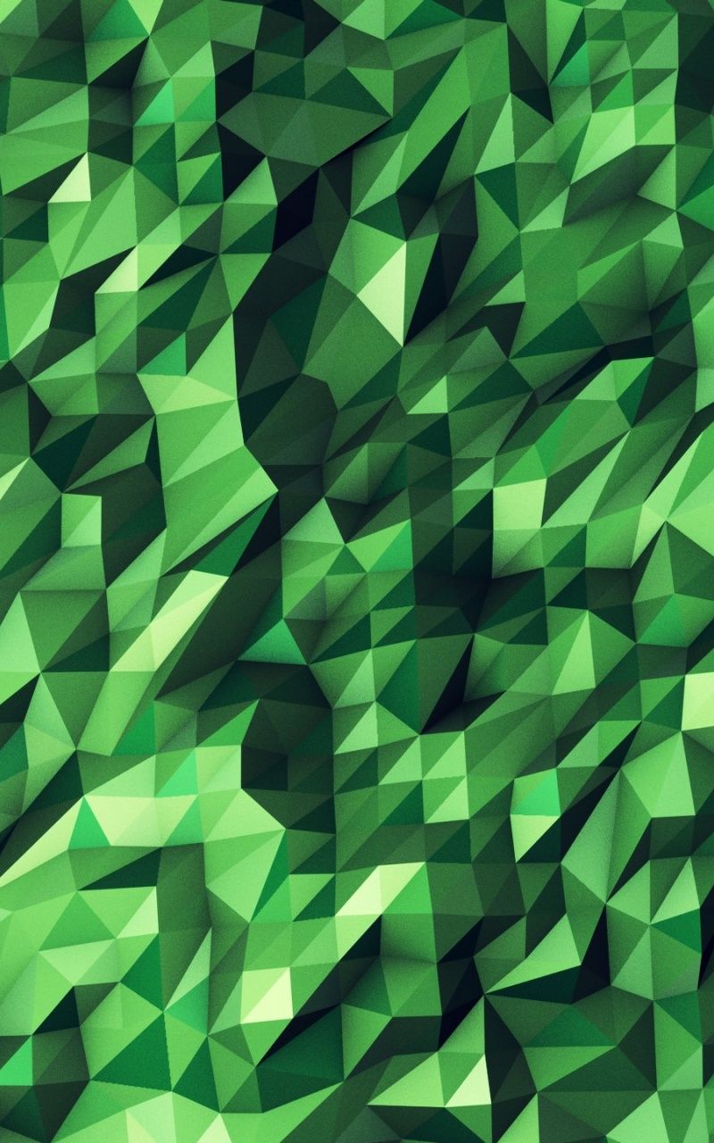 Green Geometric Wallpapers