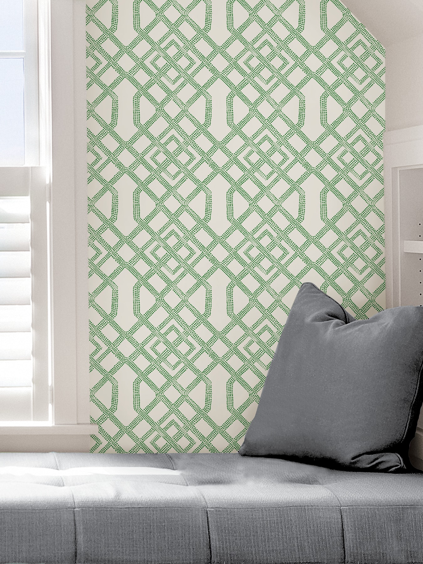 Green Geometric Wallpapers