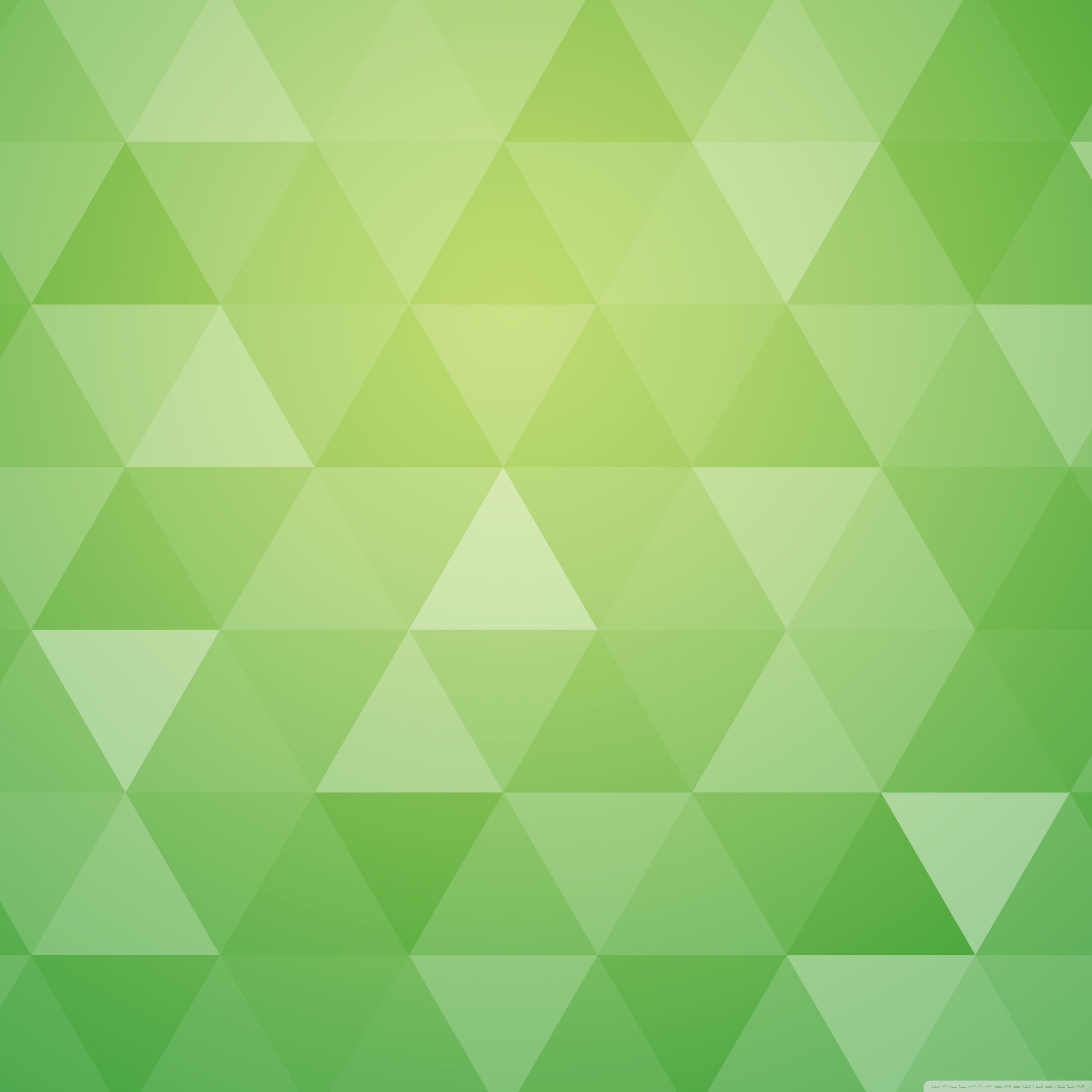 Green Geometric Wallpapers