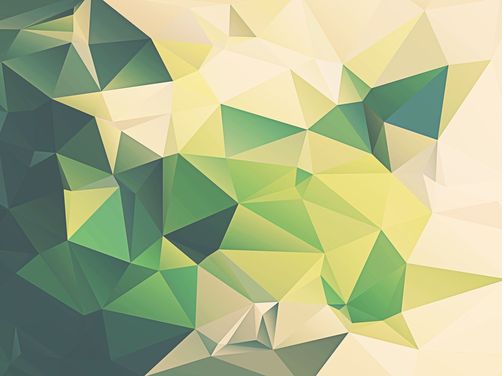 Green Geometric Wallpapers