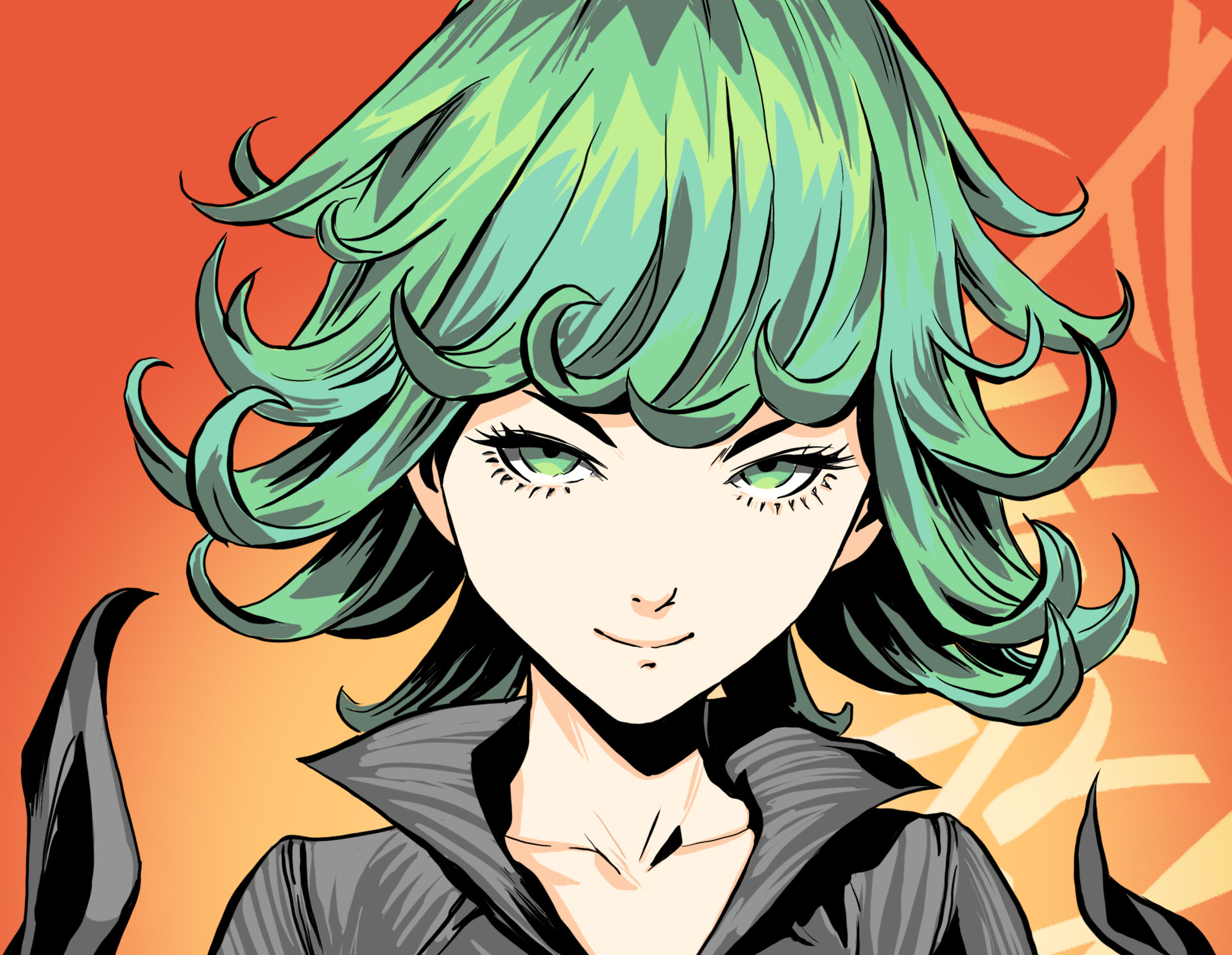 Green Hair Girl Wallpapers