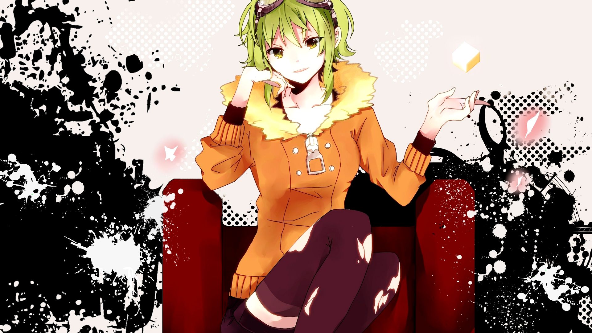 Green Hair Girl Wallpapers