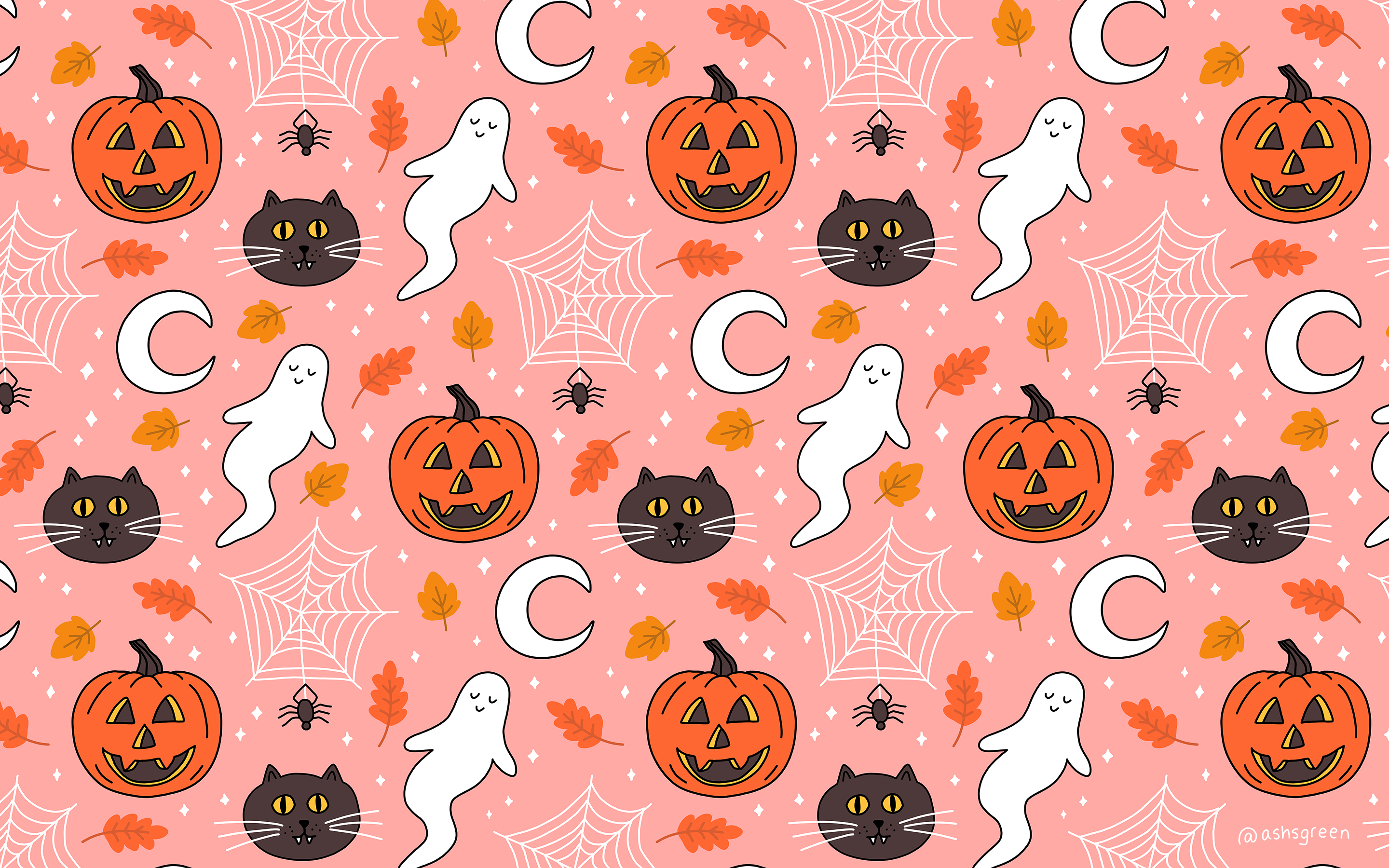 Green Halloween Wallpapers