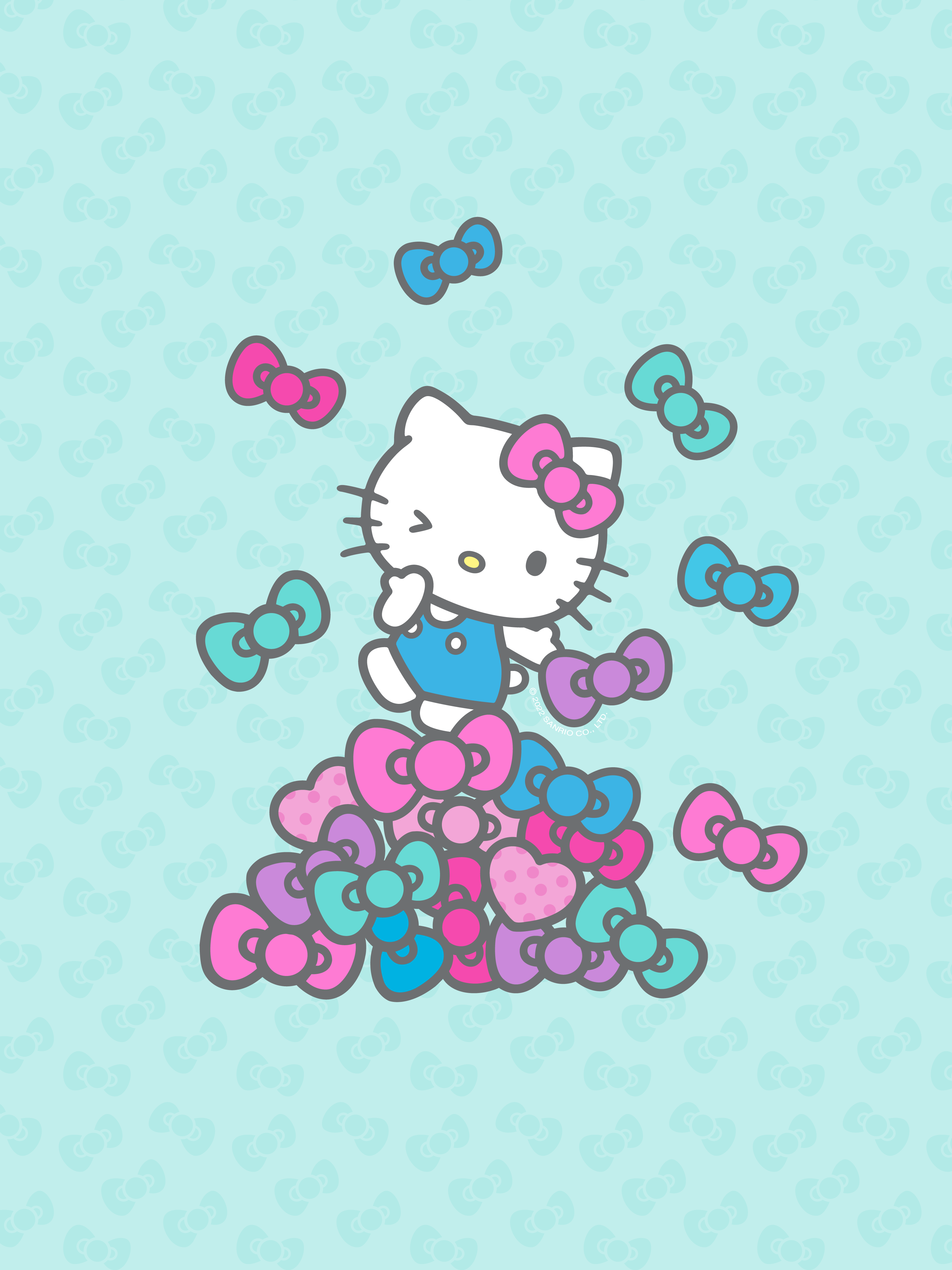 Green Hello Kitty Wallpapers