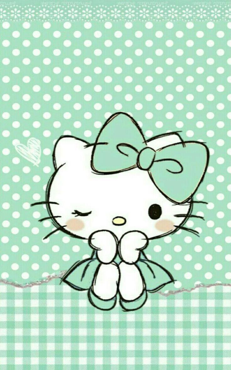 Green Hello Kitty Wallpapers