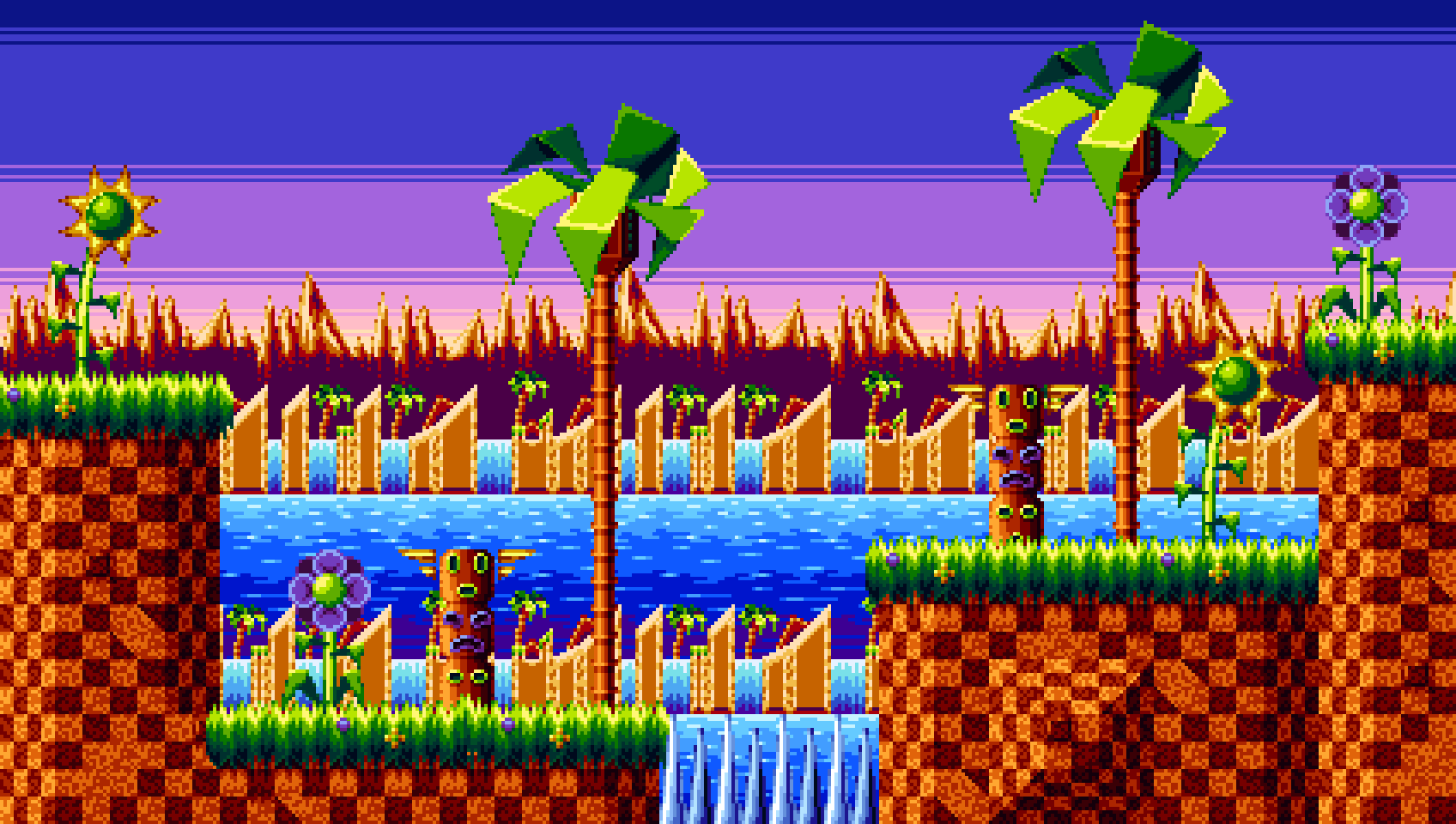 Green Hill Zone Background