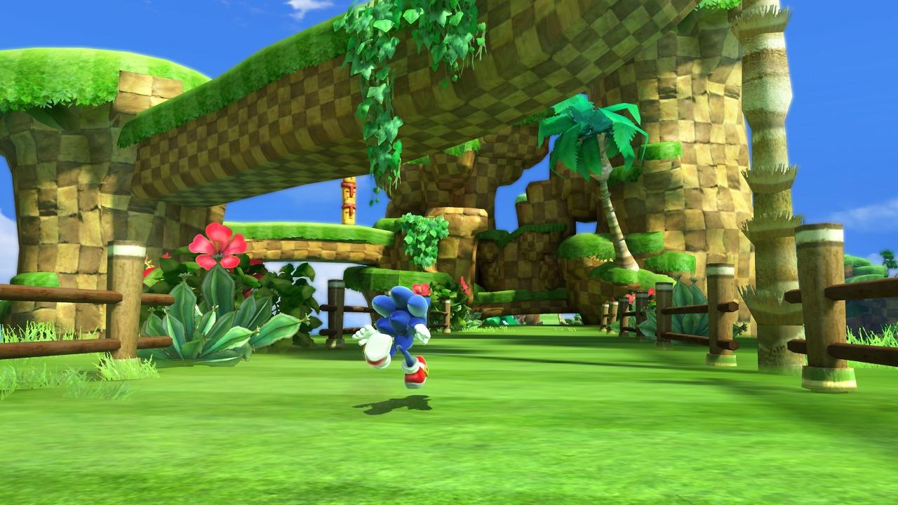 Green Hill Zone Background