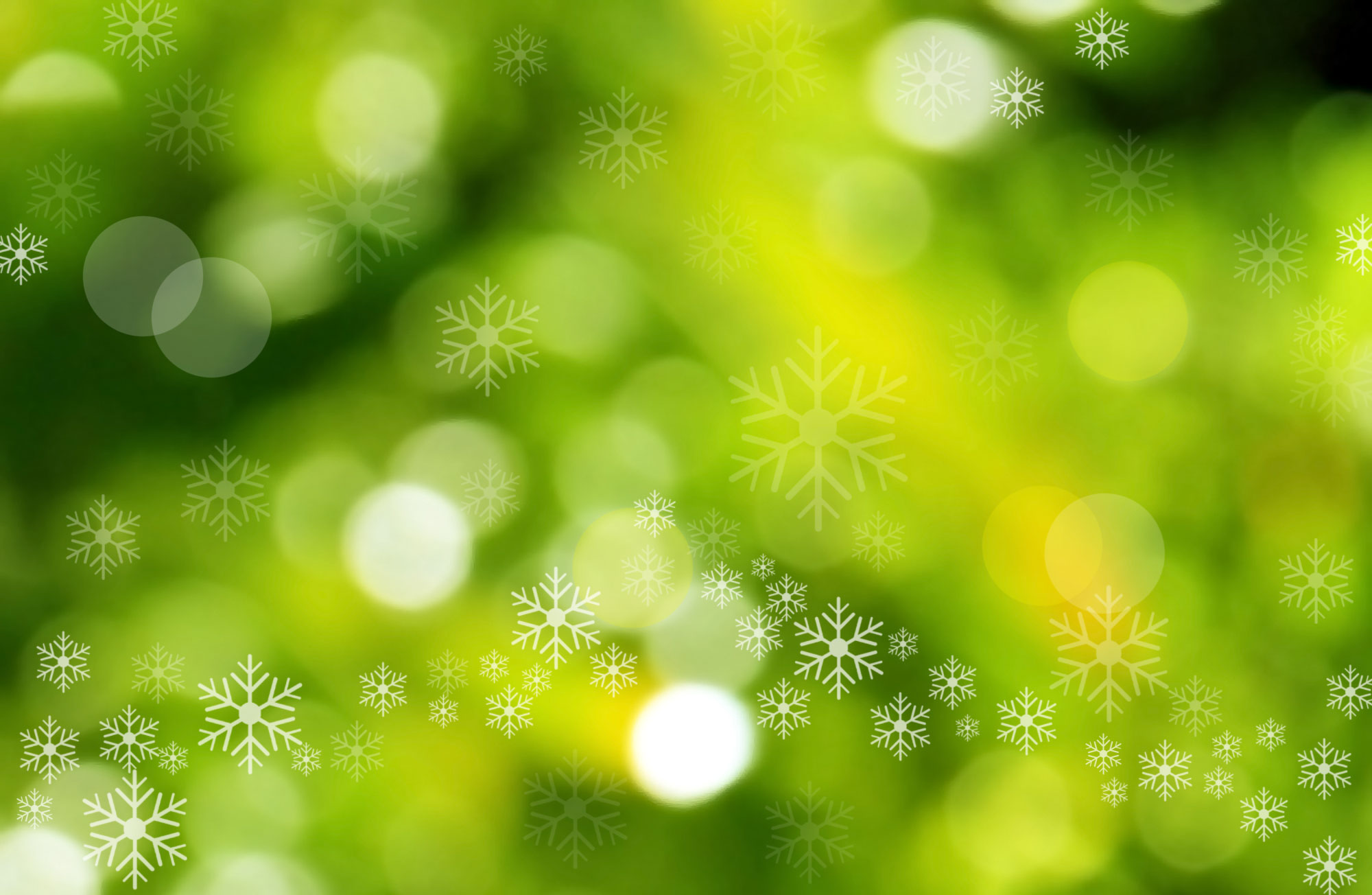 Green Holiday Background