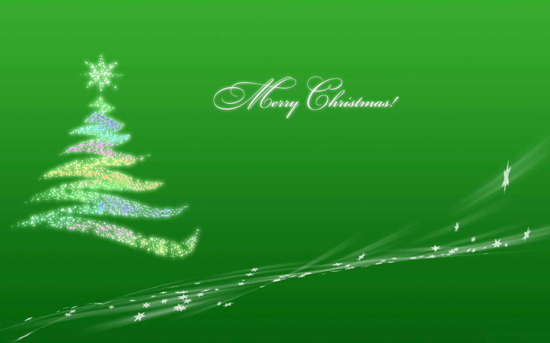 Green Holiday Background