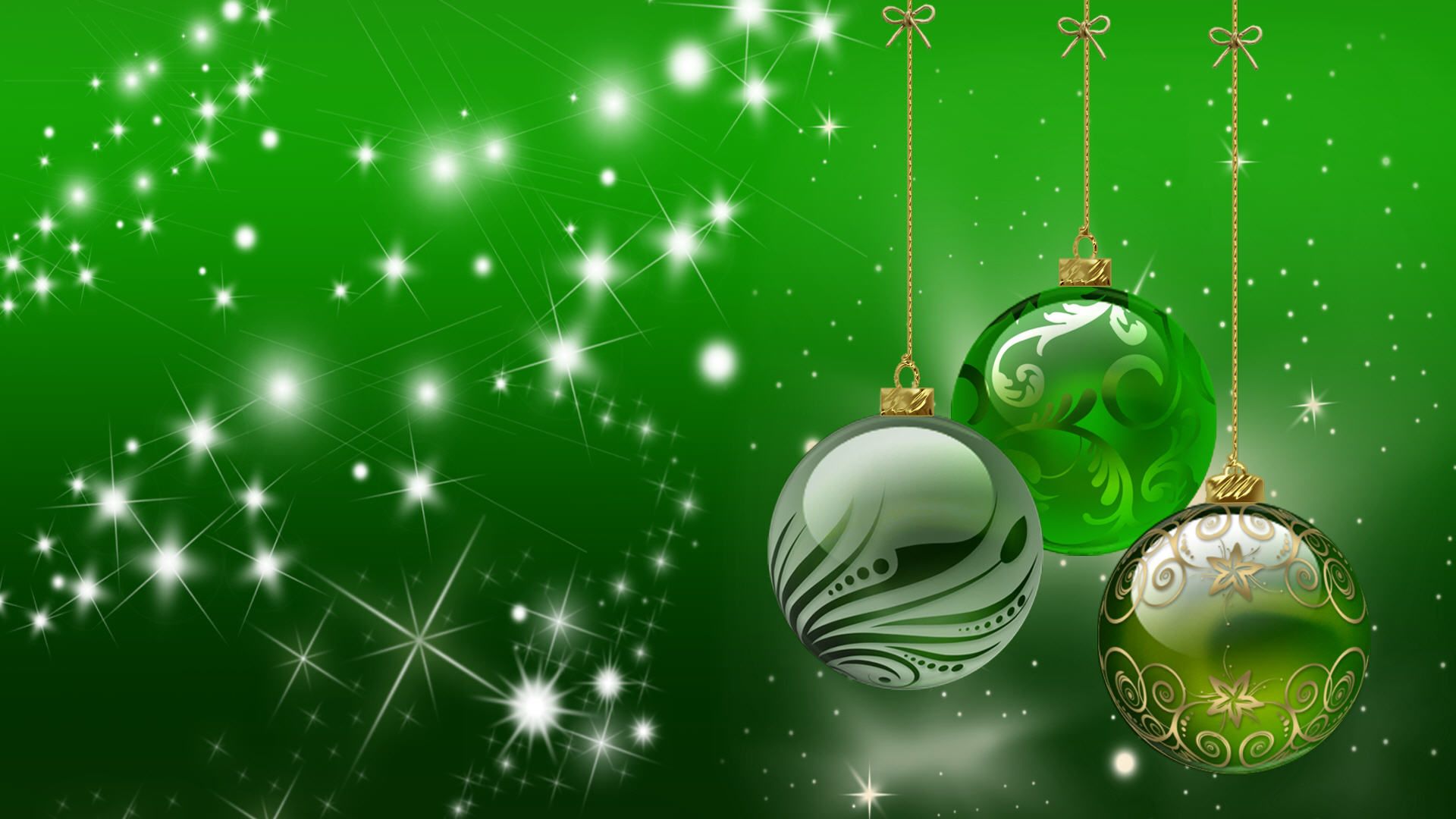 Green Holiday Background