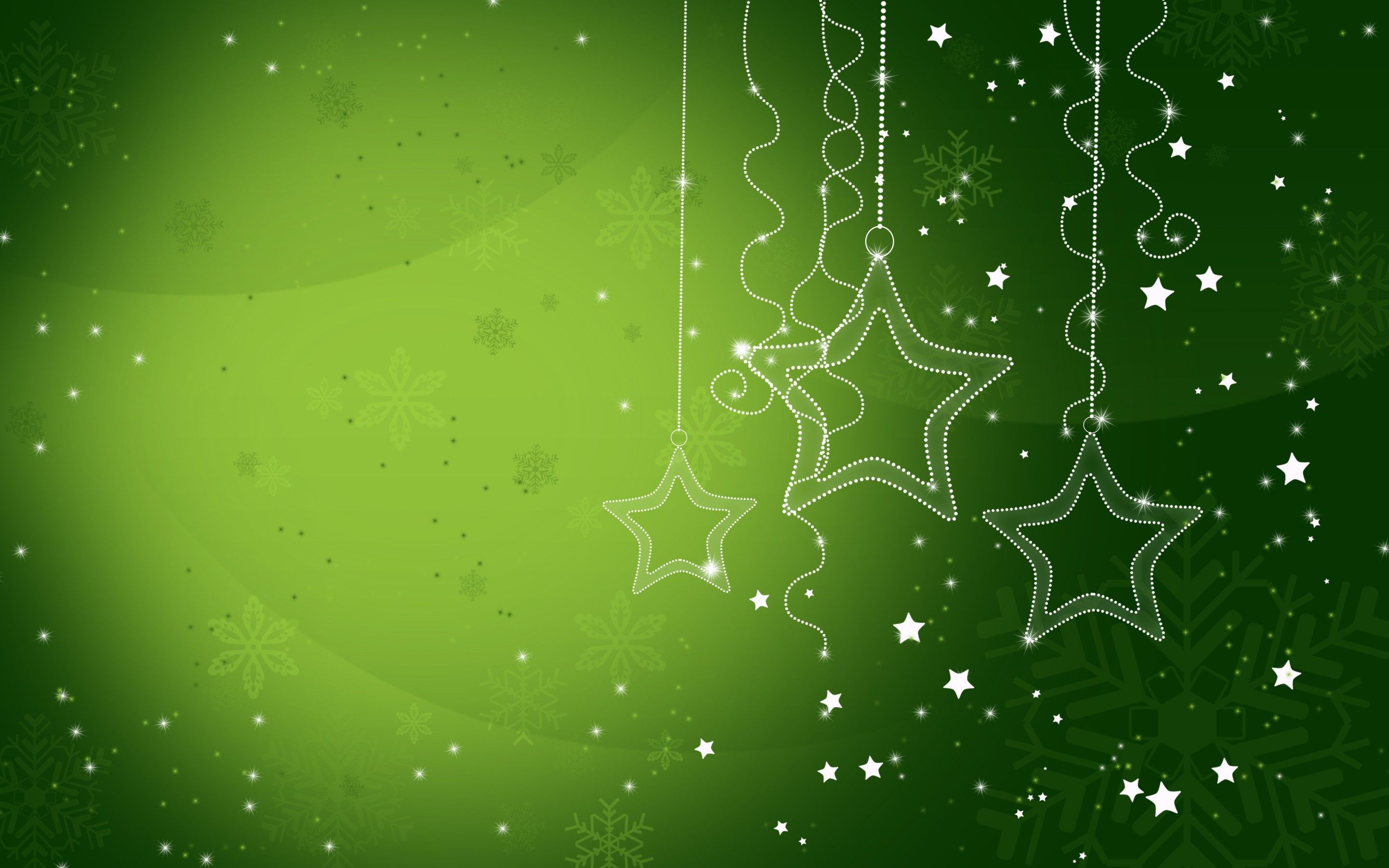 Green Holiday Background