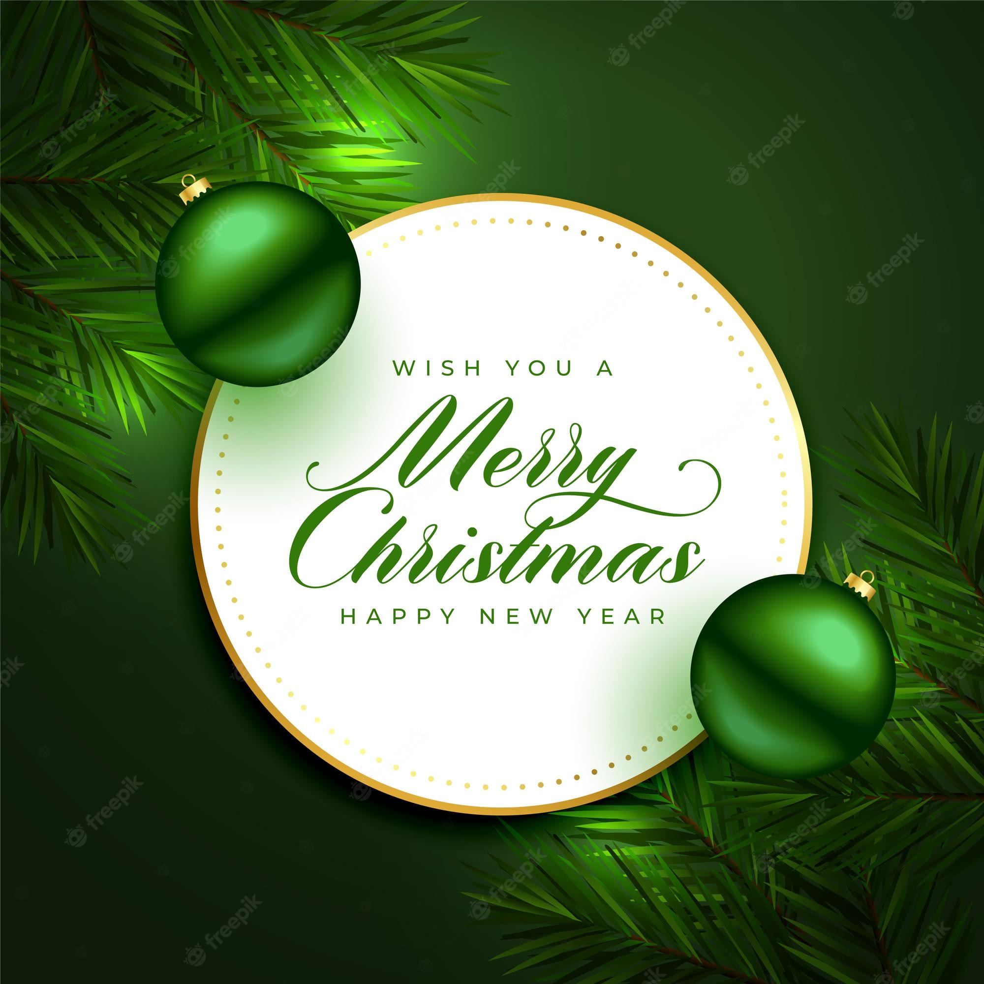 Green Holiday Background