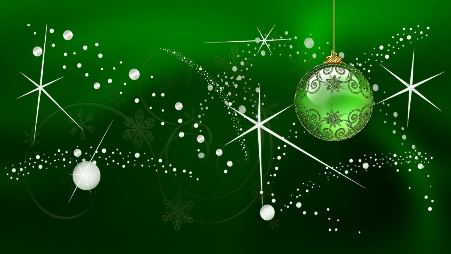 Green Holiday Background