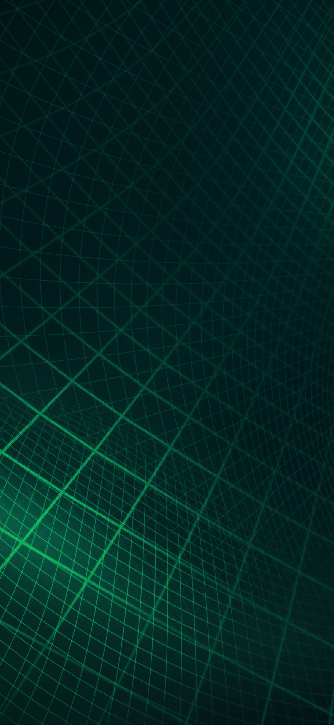 Green Ios 13 Abstract Dark Wallpapers