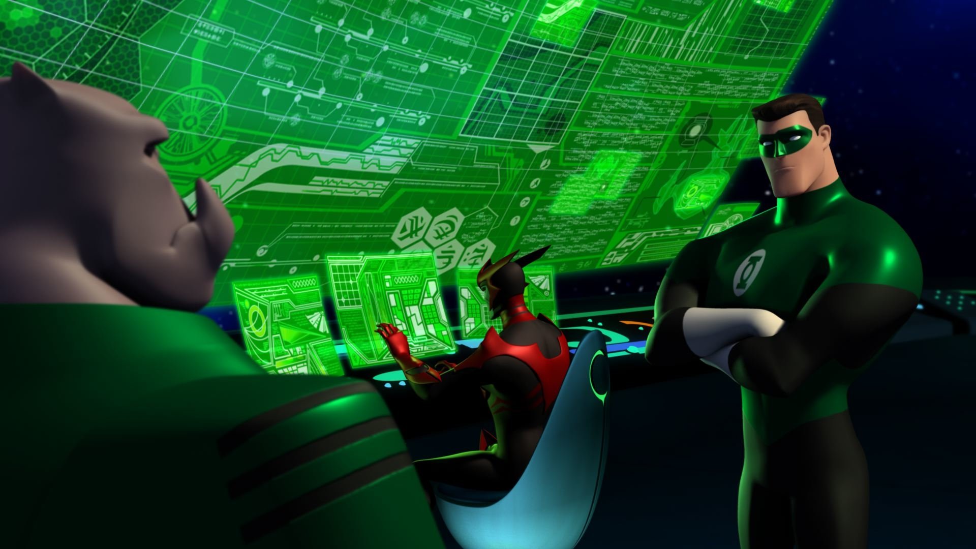 Green Lantern: The Animated Series Wallpapers